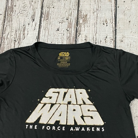 Women's Star Wars The Force Awakens Graphic SOFT tee Top Tees - Picture 2 of 4